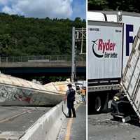 <p>Miraculously, only minor injuries were reported in the Wednesday morning crash Aug. 2 on Route 17 in Mahwah.</p>