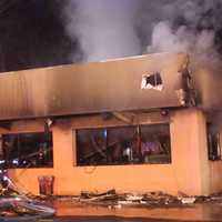 <p>Firefighters were pulled out as the ceiling at Metro View Grille in Haledon began to collapse.</p>