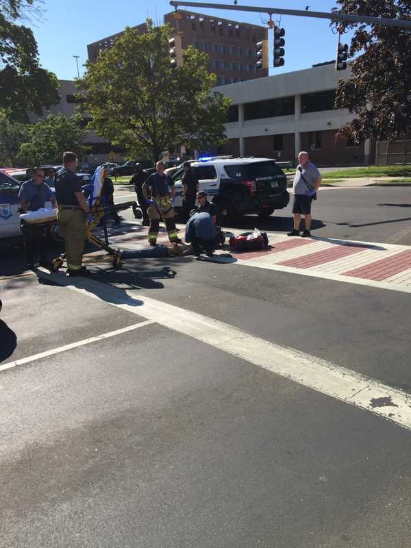 Man Hit By Car On Morgan Street In Stamford