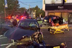 SUV Collides With Sedan, Slams Into Restaurant At Bergen-Passaic Border