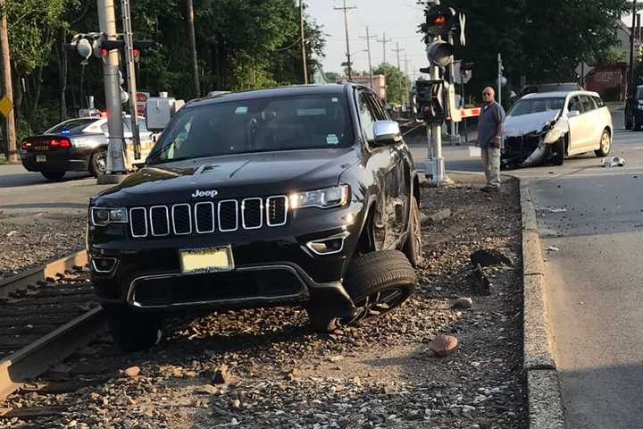PHOTOS: Hackensack Crash Temporarily Halts Train Service