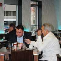 <p>Diners have lunch in Central Kitchen in Englewood Cliffs.</p>