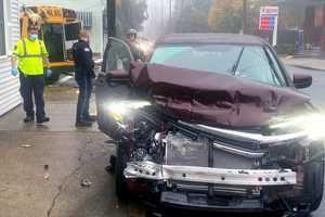 Mini School Bus, SUV Collide In Bergen County