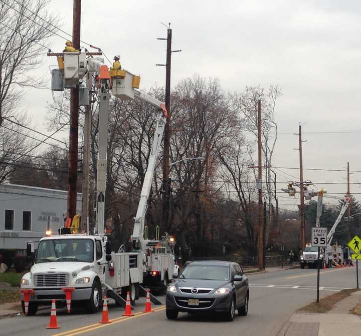 PSE&amp;G will be performing pole line work in Glen Rock through Friday, Feb. 19.