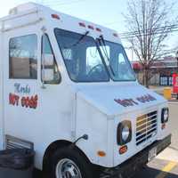 <p>Mark Butler parks his Bergenfield hotdog truck on Portland Ave. throughout the year. </p>