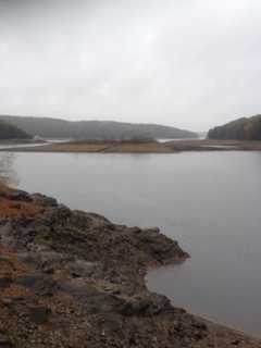 Water Sinks To Low Levels In Saugatuck Reservoir In Weston