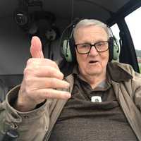 <p>Paul Hurd, a 92-year-old veteran living at Crosby Commons in Shelton, recently took a helicopter flight over Candlewood Lake.</p>