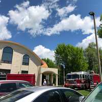 <p>The Paramus hazardous materials team and fire department responded to the St. Athanasios Greek Orthodox Church to stop a leaking propane tank Thursday around 12:30 p.m.</p>