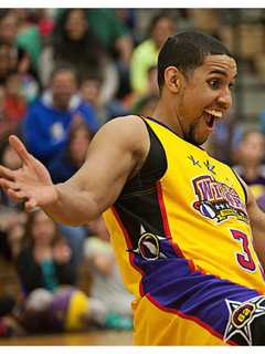 Watch Harlem Wizards Take On Elmsford All Stars In Eastchester