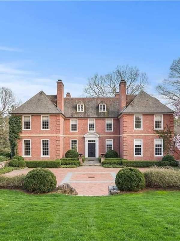 $9.8M Northern Westchester Estate Has Tennis Court, Gym, Pool, Wine Cellar