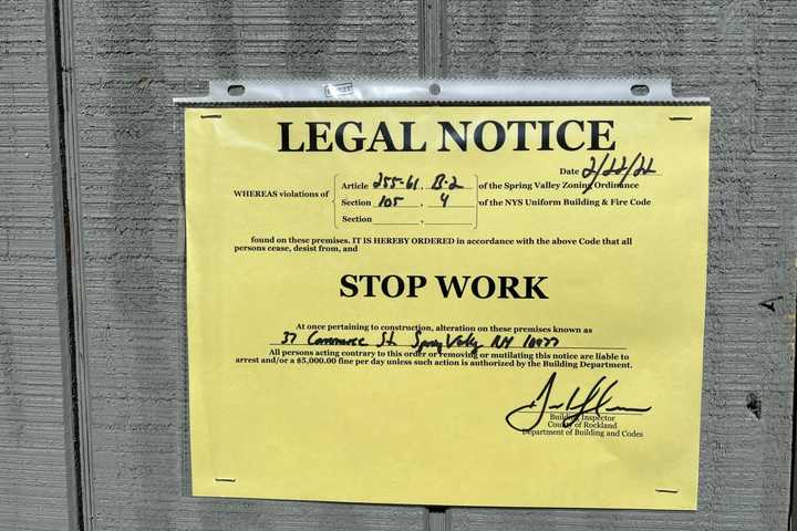 Face 19 Violations for Illegal Construction In Area