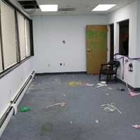 <p>The vacant commercial building off Route 23 in Wayne was trashed, police said.</p>