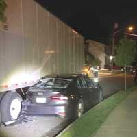 Tractor-Trailer Bound For Amazon Plant Creams One Car, Damages Others In South Hackensack