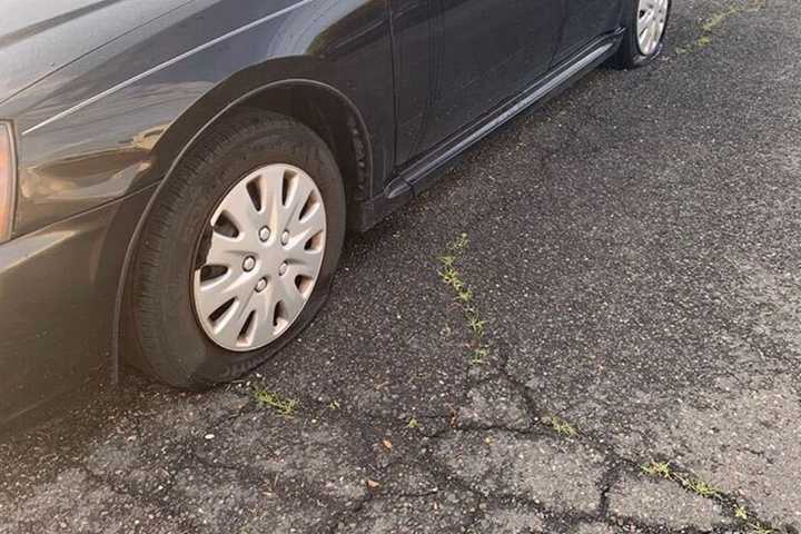 Manville Tire Slasher Returns: Vehicle Fire Erupts, 42 Cars Targeted In Latest Spree