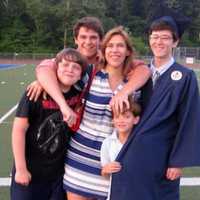 <p>Weston resident Ingrid Milne, surrounded by her four boys,  has a special appreciation for their wellbeing after seeing difficult conditions in which other children live during her travels to other regions of the globe.</p>