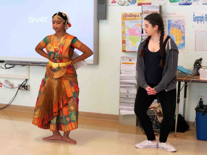 Briarcliff Middle School celebrated International Day by immersing students in cultures from around the world through various workshops and stations manned by their peers and parents.