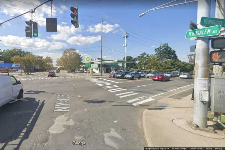 NCPD said the crash happened at the intersection of Jerusalem Avenue and Newbridge Road in North Bellmore.