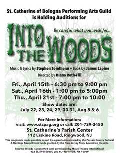 Ringwood Arts Guild Holds Auditions For 'Into The Woods'