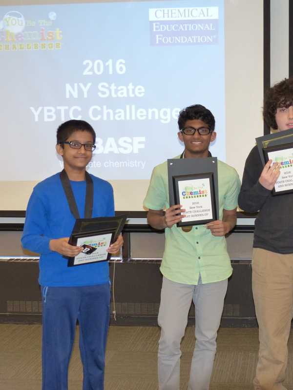 Irvington Student Wins New York State Chemistry Competition