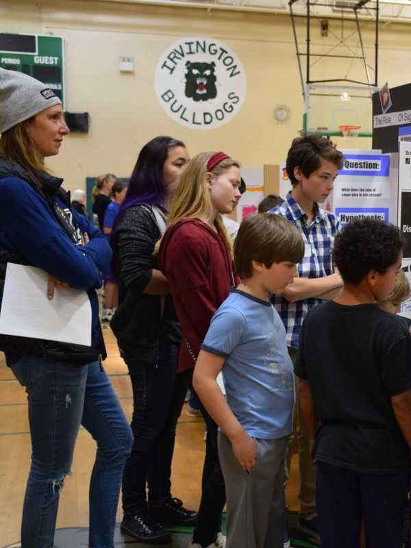 Students Showcase Projects At First Irvington Science Fair