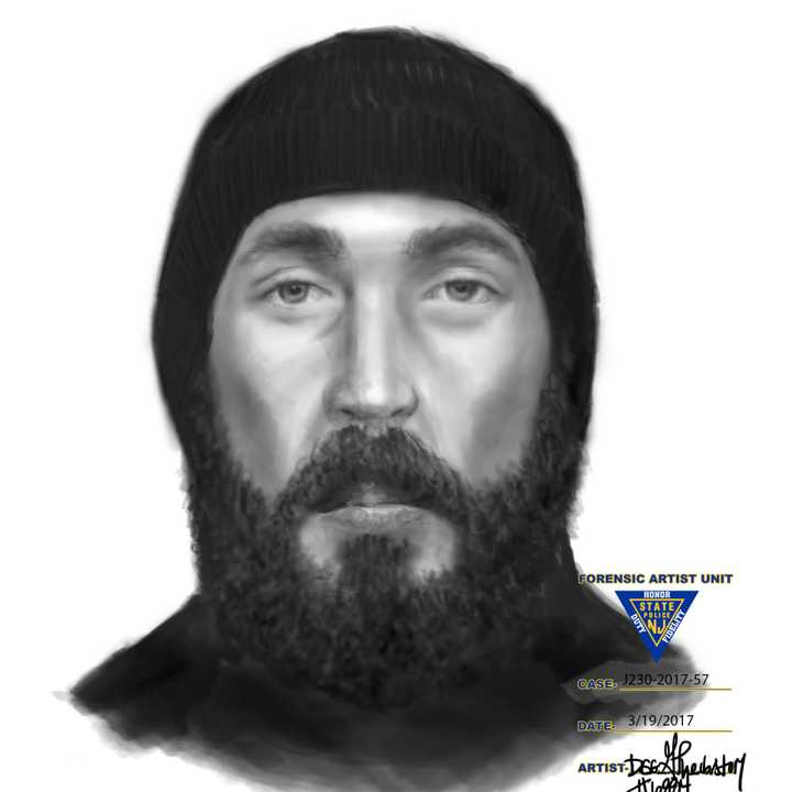 Anyone who can ID the man in this sketch is asked to call Fair Lawn PD:: (201) 794-5410.