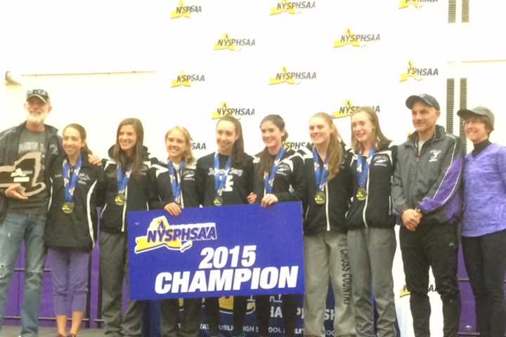 John Jay High School Girls Cross Country Team Wins State Title