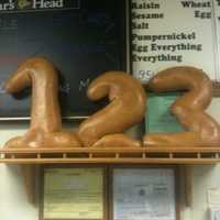 <p>Making a hit at your next big party with number-shaped bagels is as easy as 1-2-3 at JV Hot Bagels in Yorktown.</p>