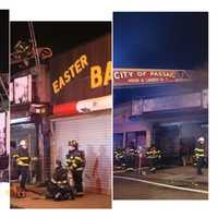 <p>A passing Passaic police officer spotted smoke coming from Cortinas Extravaganza on Jefferson Street around 3 a.m. April 27.</p>