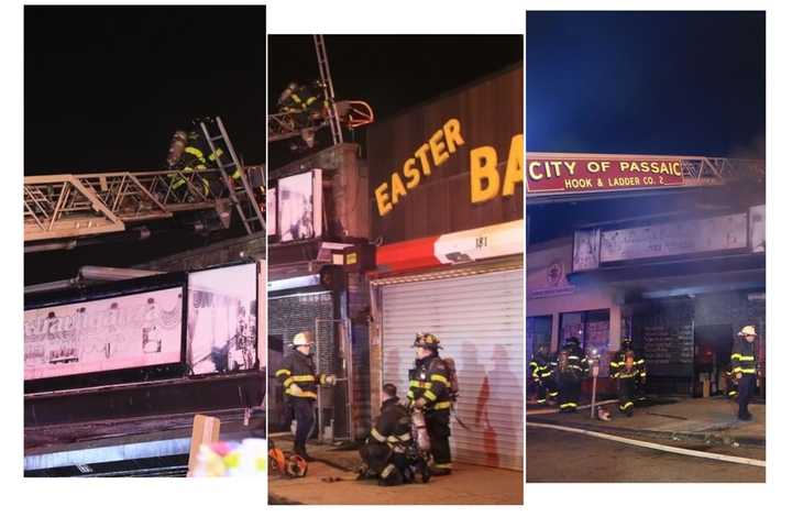 Overnight Fire Destroys Contents Of Passaic Shop