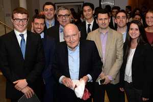 Legendary GE Leader Jack Welch Pays A Visit To 'His' Business School At SHU