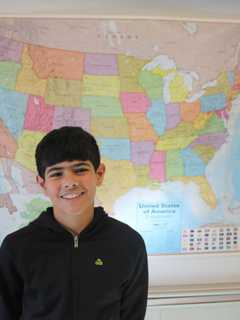 Pelham Student Wins First Place In School's National Geographic Bee