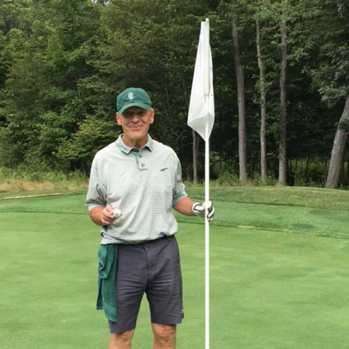 One year after shoulder replacement surgery, Greenwich resident James Dean scored a hole-in-one.