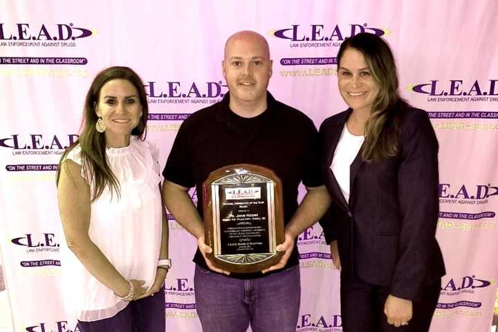Howell Township Officer Honored For Unique Approach To L.E.A.D. Instruction