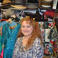 <p>Jen Fleming owns Charisma 7 Antiques in downtown Pompton Lakes.</p>