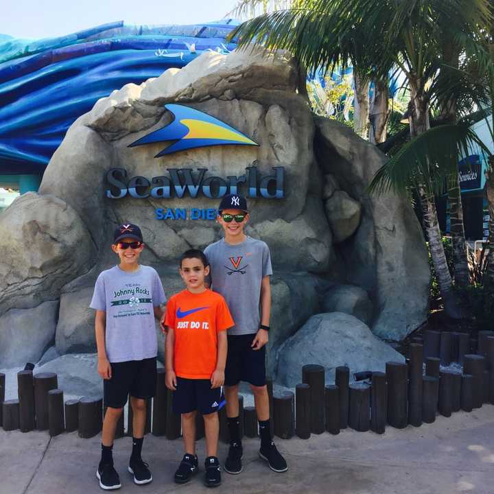 John and his family took a trip to Sea World in San Diego, thanks to the Make-A-Wish Foundation.