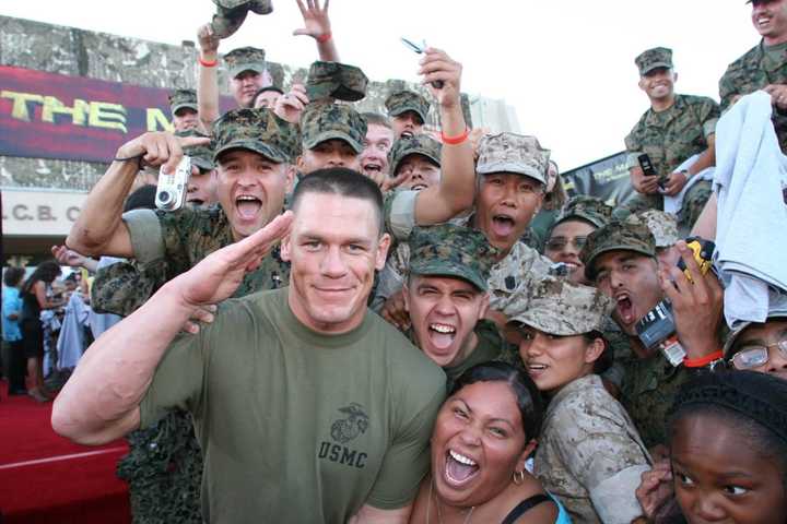 John Cena at the 2006 premiere of "The Marine."