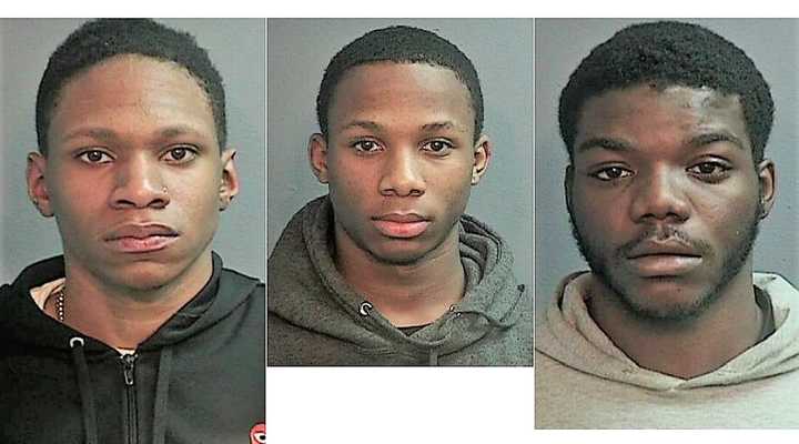 Taliek Jones, Devell Benjamin, Thafou Felix.