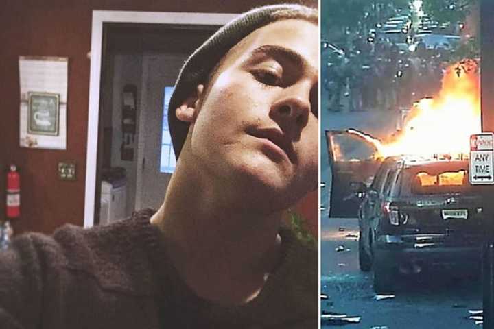 Middlesex Man Who Torched Trenton Police Car Following Floyd Protest Gets 2 Years In Fed Pen