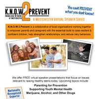 K.N.O.W. 2 Prevent Offers Free Virtual Presentations To Help Westchester Families