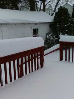 With Record Temps Yielding To Steady Snow, Bridgeport Hunkers Down
