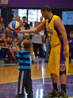 Harlem Wizards Play At John Jay Sports Boosters' Fundraiser