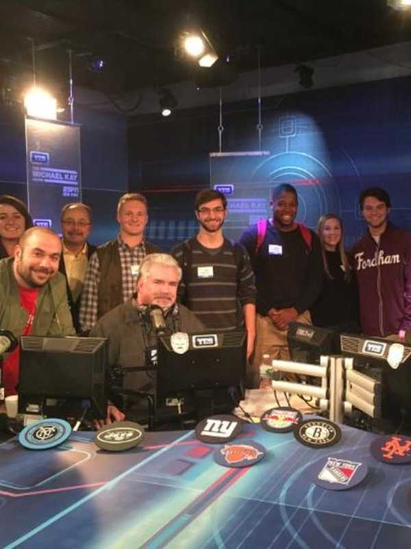 Westchester Resident, ESPN Radio Programmer, Hosts Fordham Students