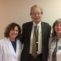 <p>Nurse Manager Michelle Kay, MSN, RN; Medical Director Arthur De Simone, MD; Chartis Fellow Nurse Practitioner Mary Granholm, MSN, RN, APN-BC</p>