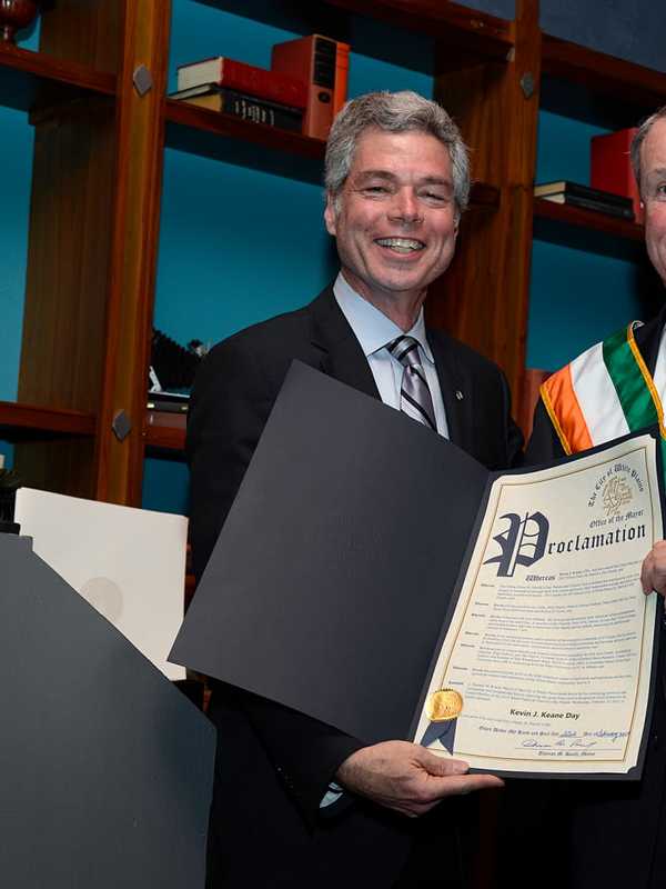 Snow Way: White Plains Plows Ahead With 20th Annual St. Patrick's Parade
