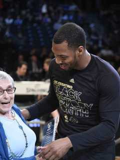 White Plains' Sean Kilpatrick Honors Former Teacher At Nets Game
