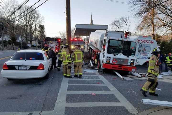 Fuel-Oil Truck Spills 100 Gallons In Mount Kisco