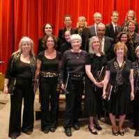 <p>Members of Kol Rinah, the Jewish Chorale of Westchester.</p>