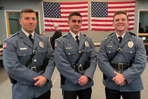 Three New Officers Sworn In River Vale, Veteran Promoted To Sergeant