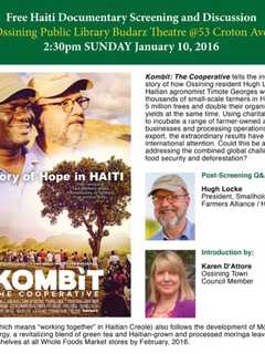 Ossining Library Screens Documentary On Haiti
