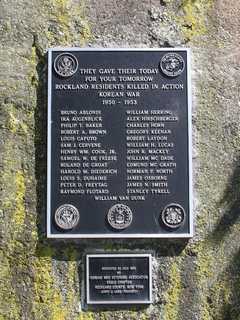 Korean War Service To Honor Rockland Residents Who Gave Their Lives
